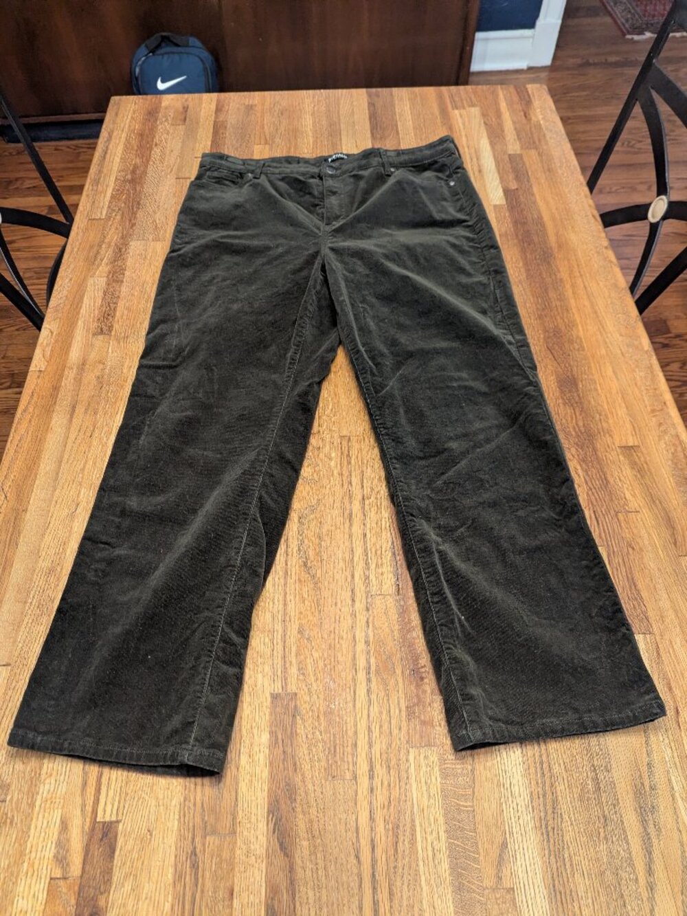 Olive Green Corduroy Women's Size 16 Pants